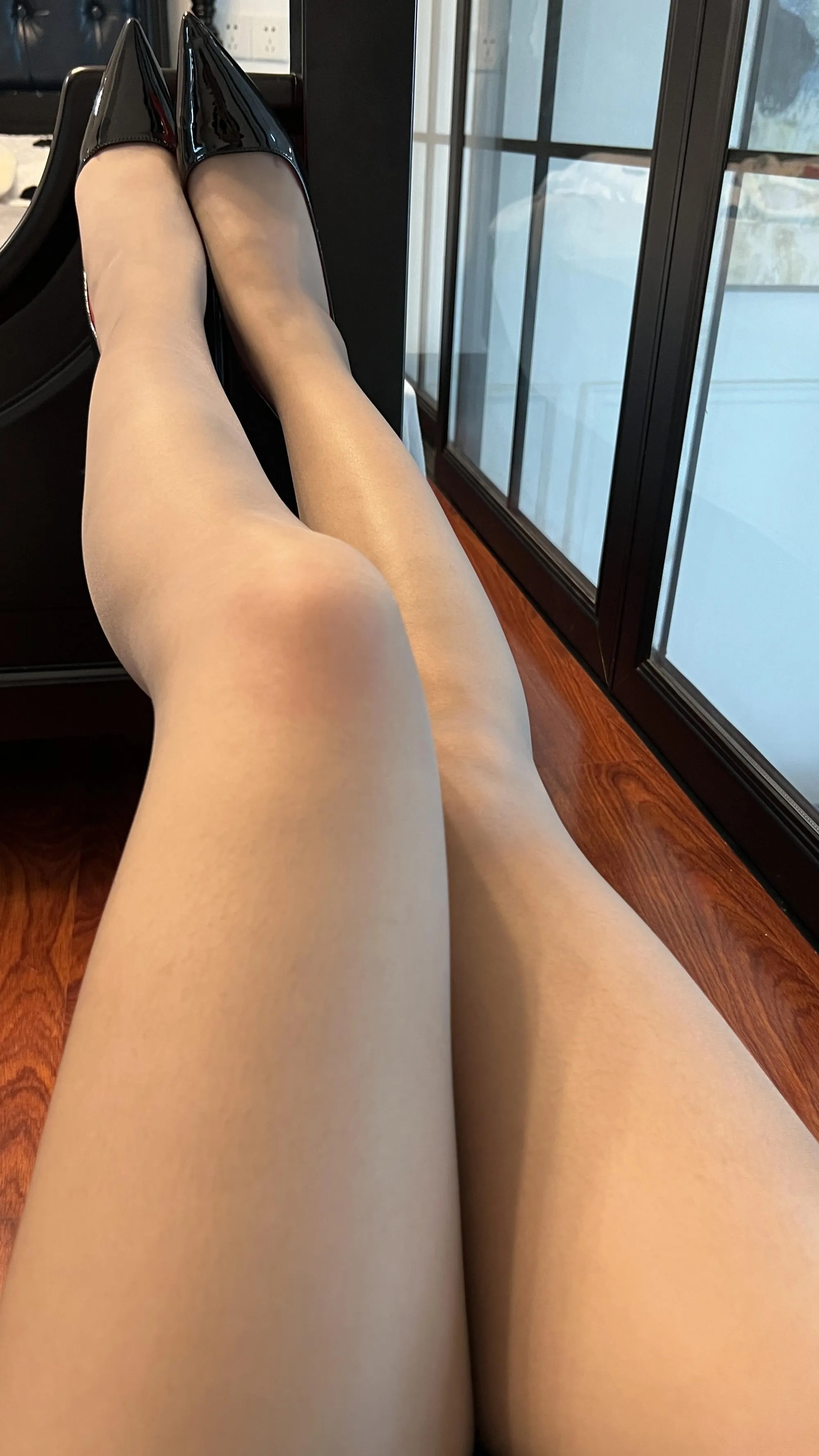 NO.034 陈大小姐-微密圈系列 – 灰色肉腿 [31P]插图9